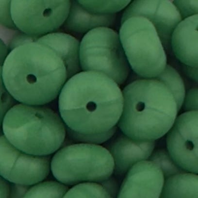 Shamrock Grove Solid Silicone Bead