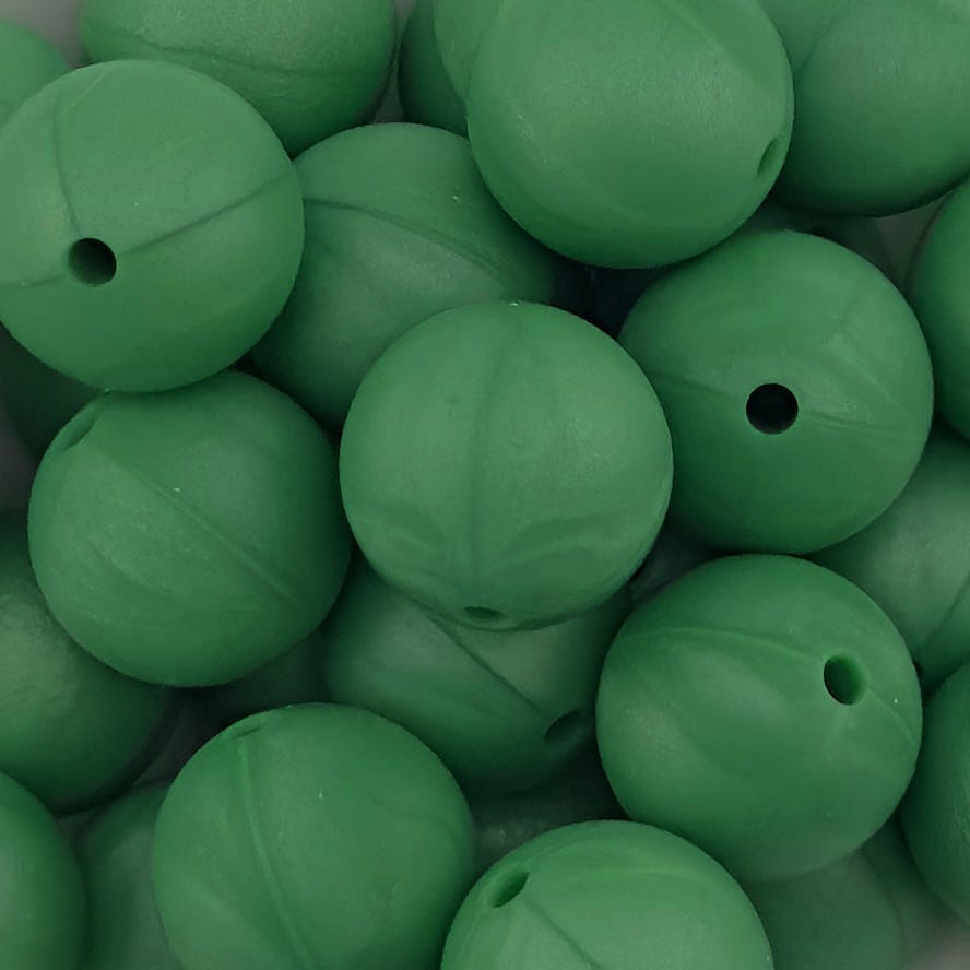 Shamrock Grove Solid Silicone Bead