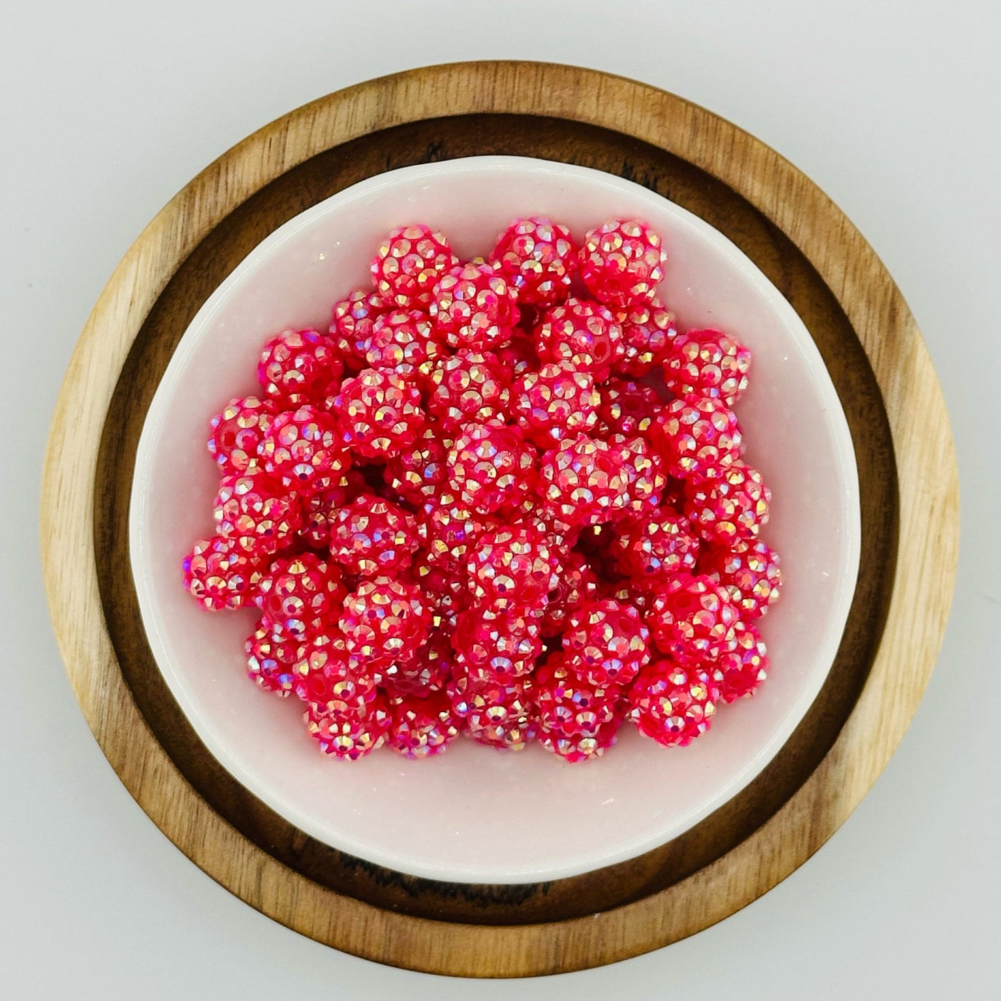 10mm Deep Pink Rhinestone