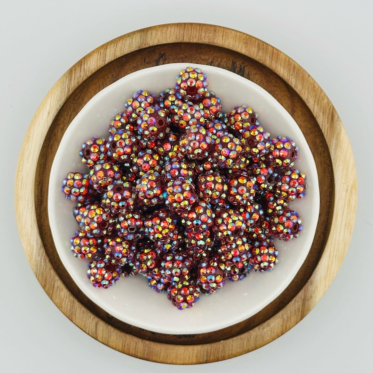 10mm Rainbow Fire Rhinestone