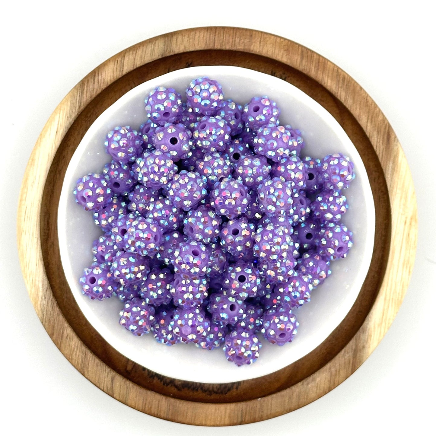 10mm Lilac Rhinestone