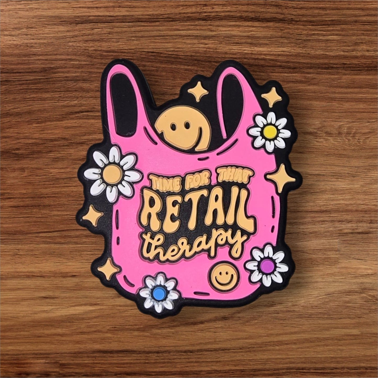 Time For Retail Therapy Focal Bead