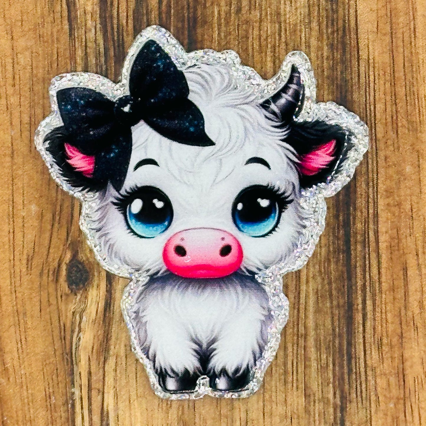 Fluffy Cow Flatback