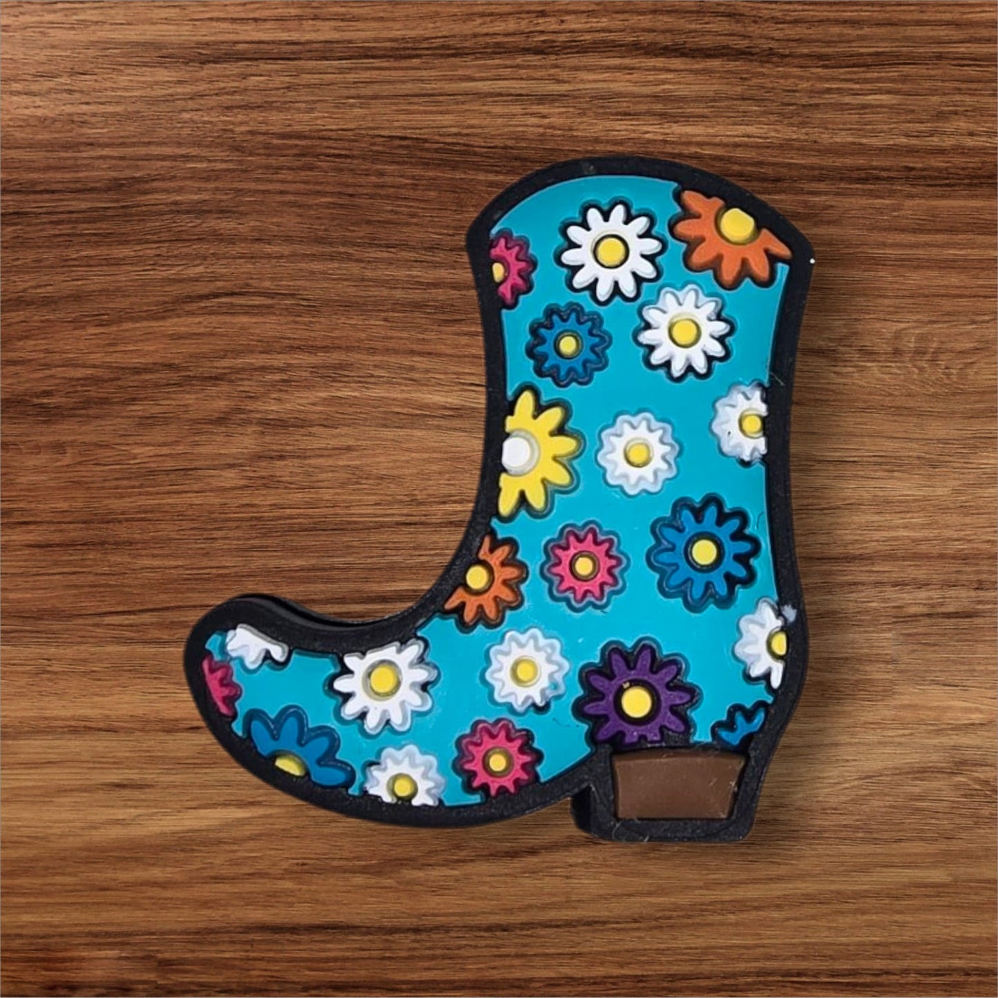 Floral Cowgirl Boot Focal