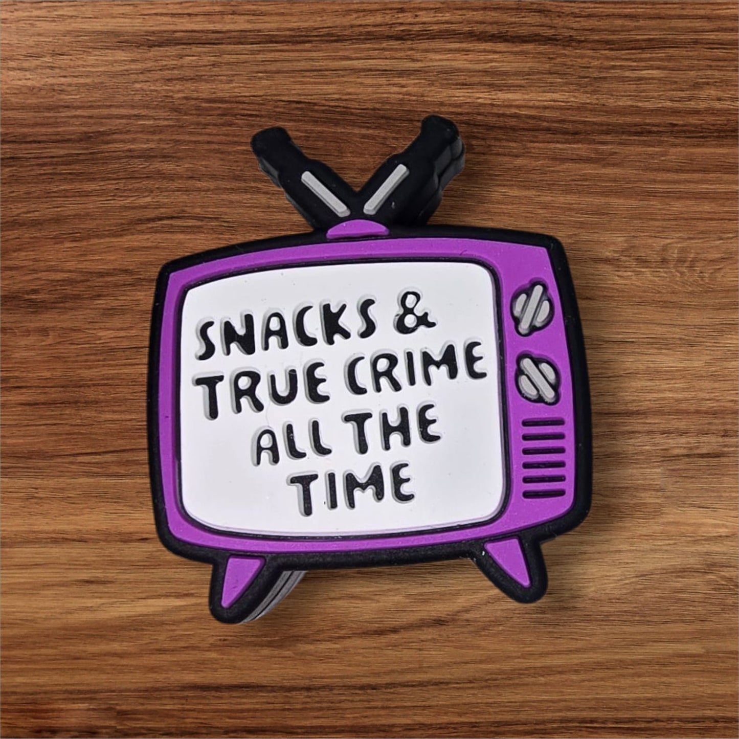Snacks And True Crime Focal
