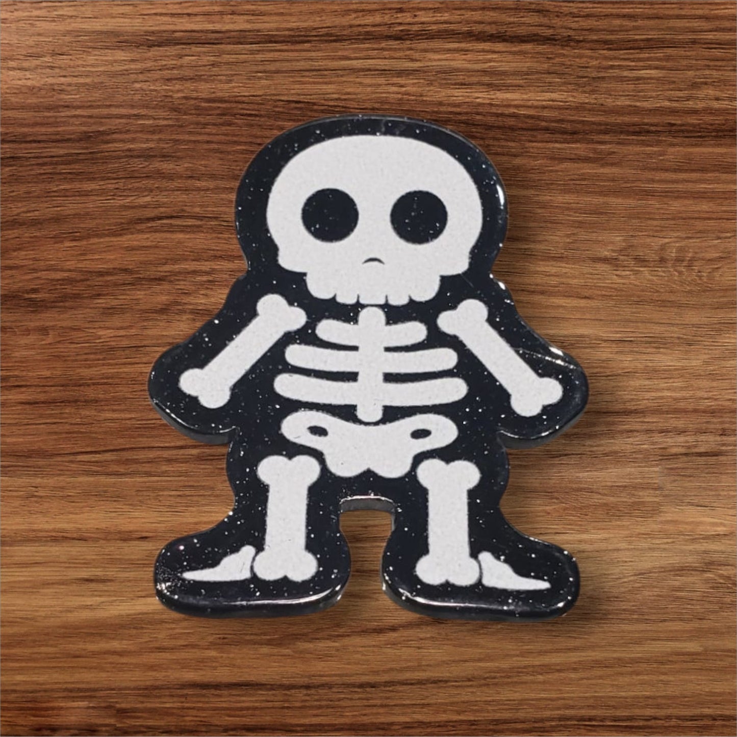 Sparkly Skeleton Flatback