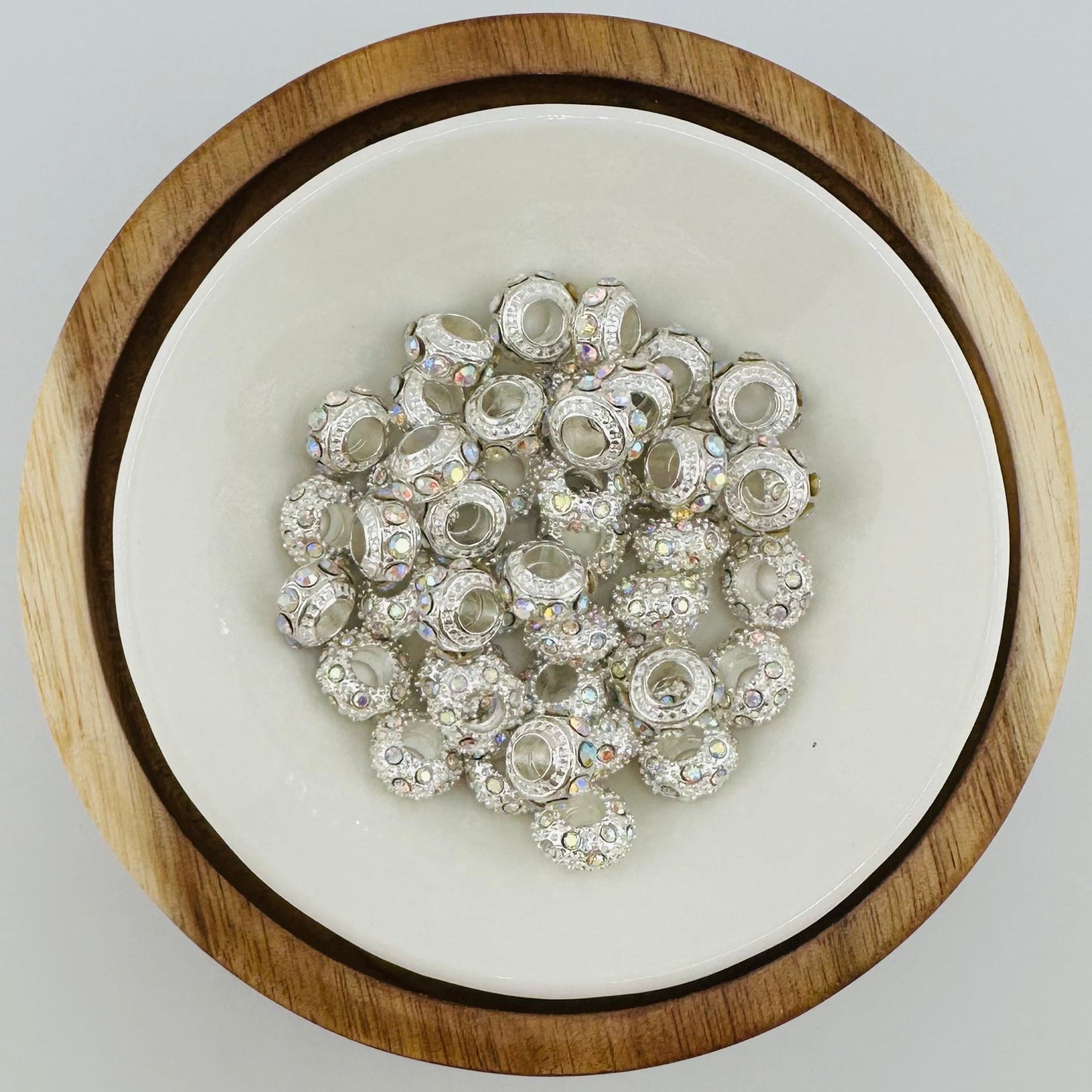 12mm Big Hole Bail Bead