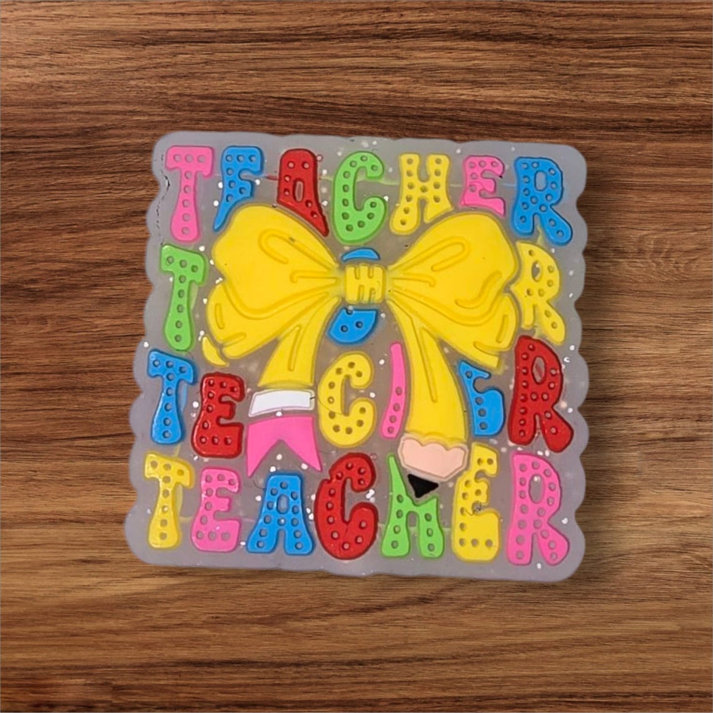 Pencil Bow Teacher Focal