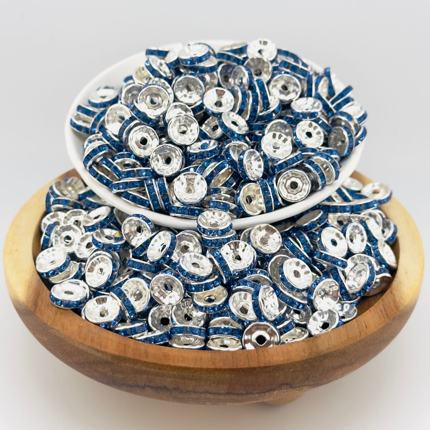 10mm Blue Wavy Spacer Pack