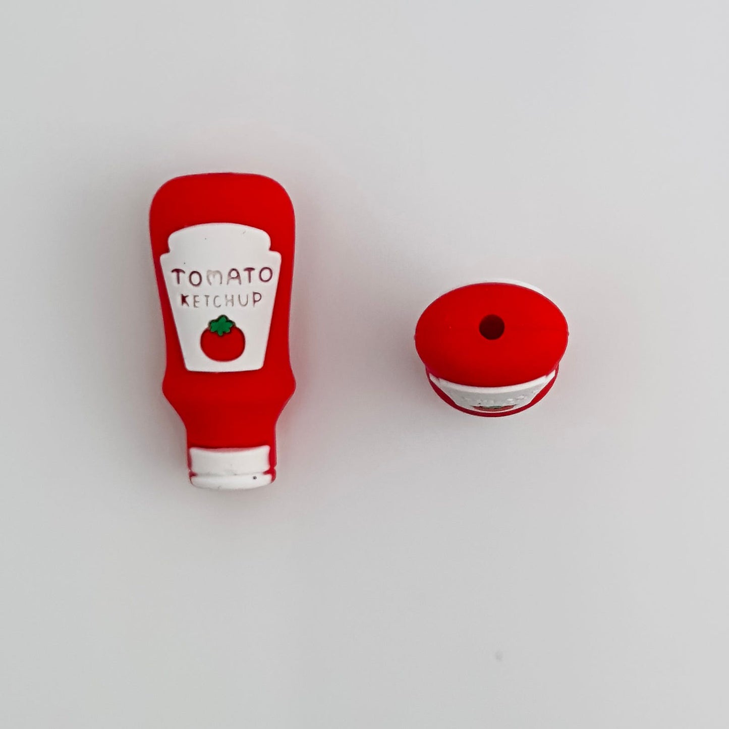 Ketchup Bottle 3D Focal Bead