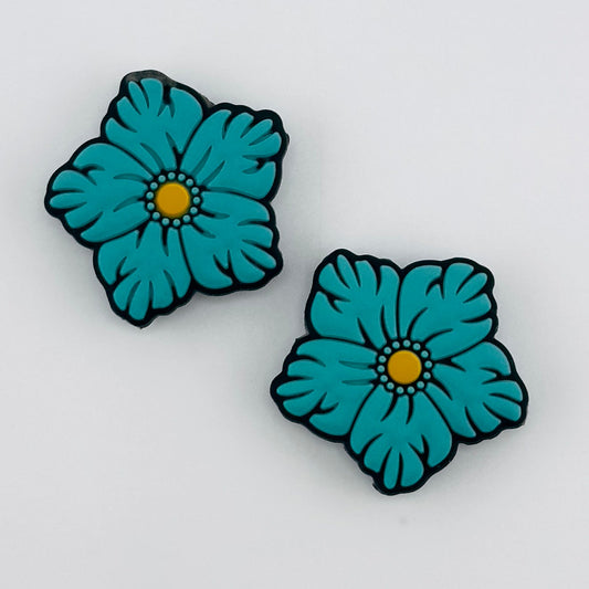 Turquoise Western Flower