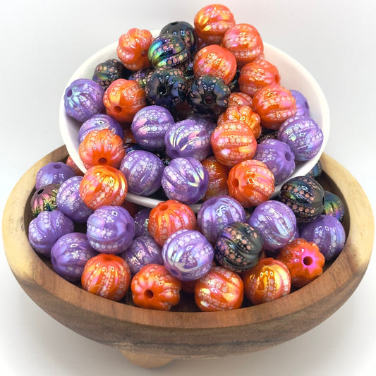 16mm Halloween Acrylic Beads