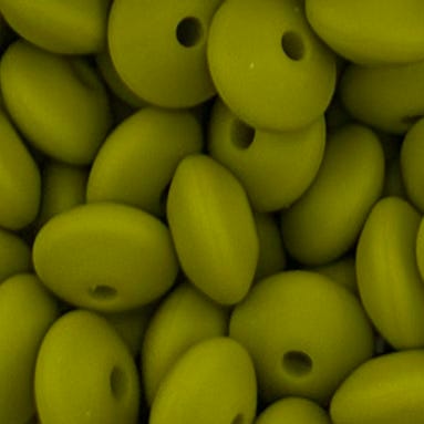 Avocado Dream Solid Silicone Bead