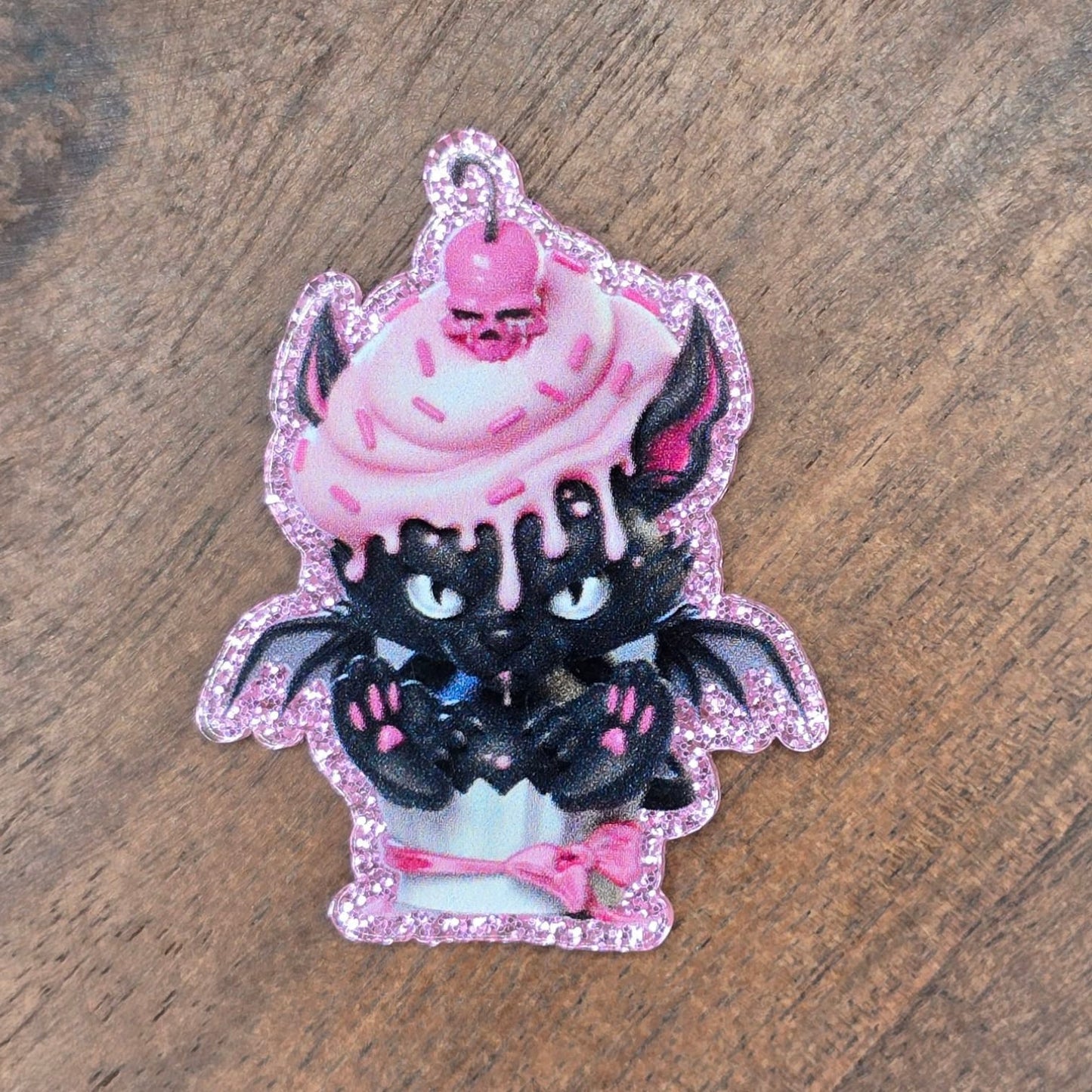Cupcake Kitty Flatback