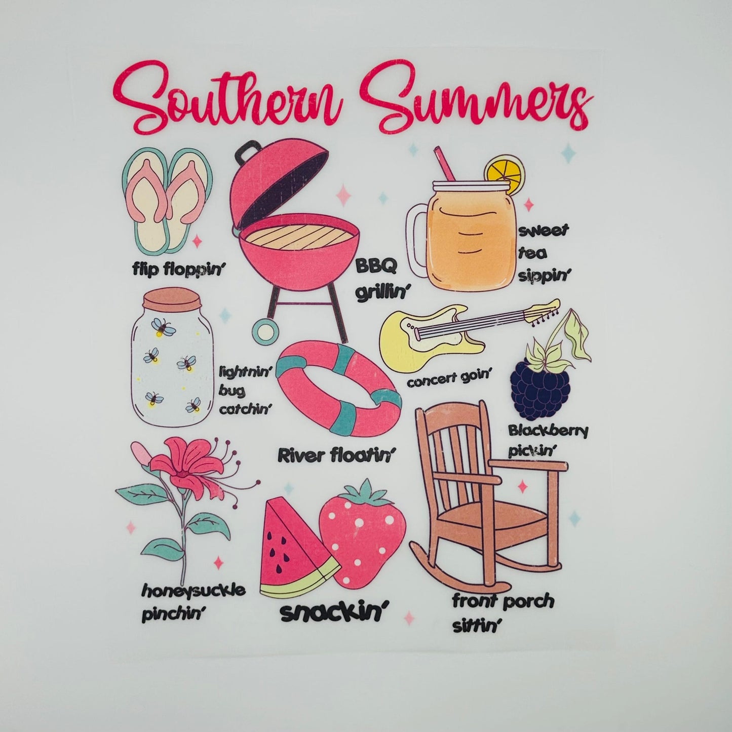 Southern Summer DTF Print
