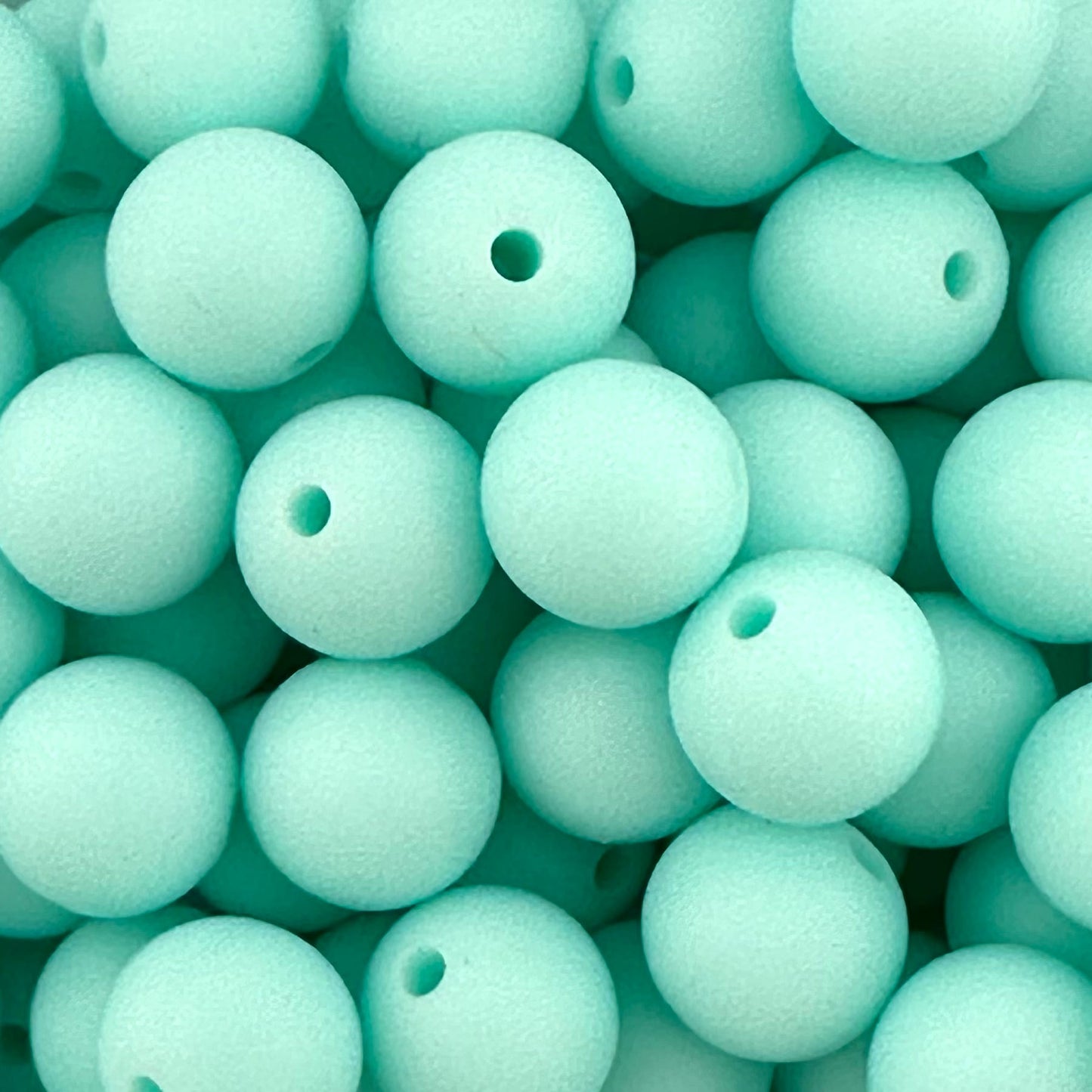 Tropical Oasis Solid Silicone Bead