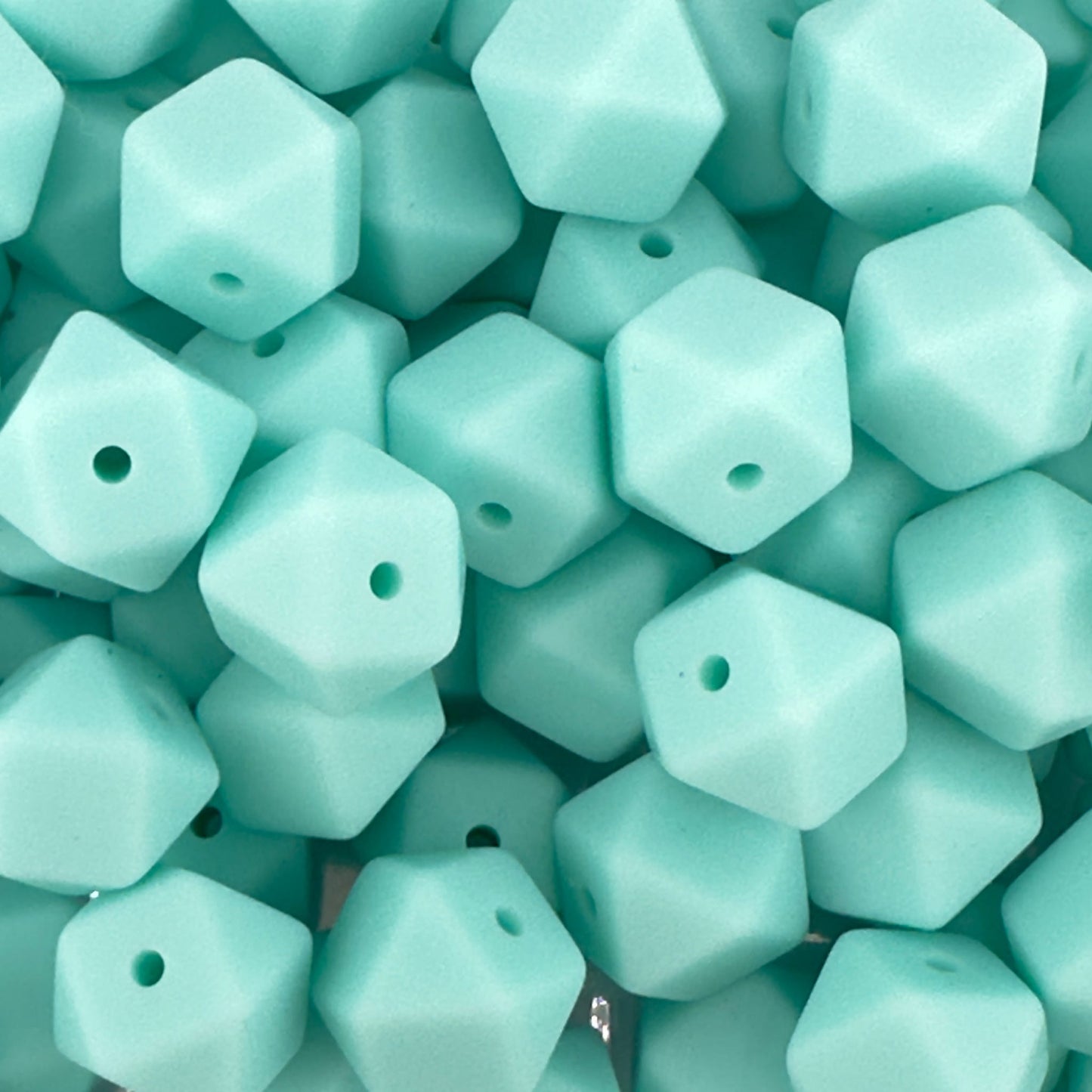 Tropical Oasis Solid Silicone Bead