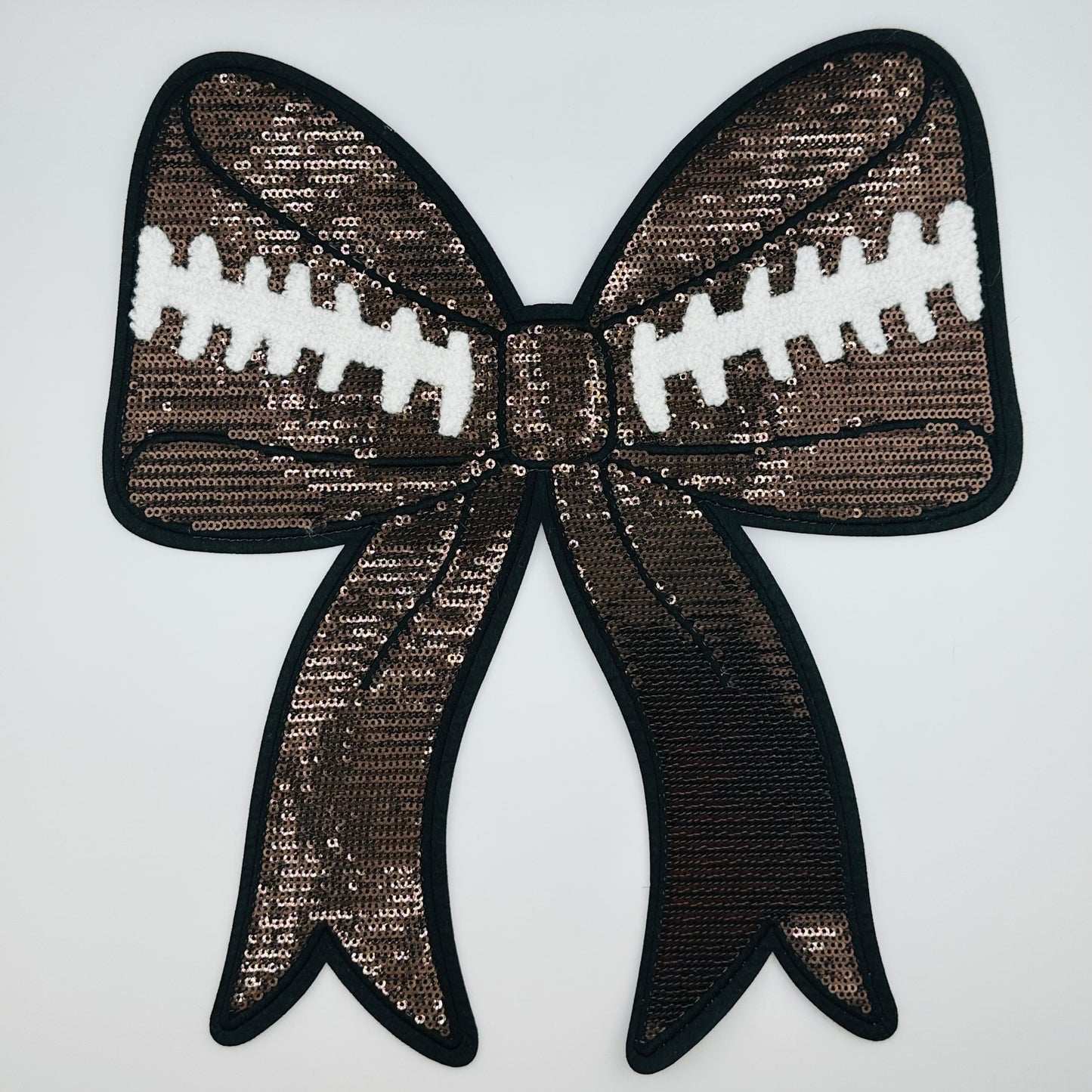 Football Bow Patch