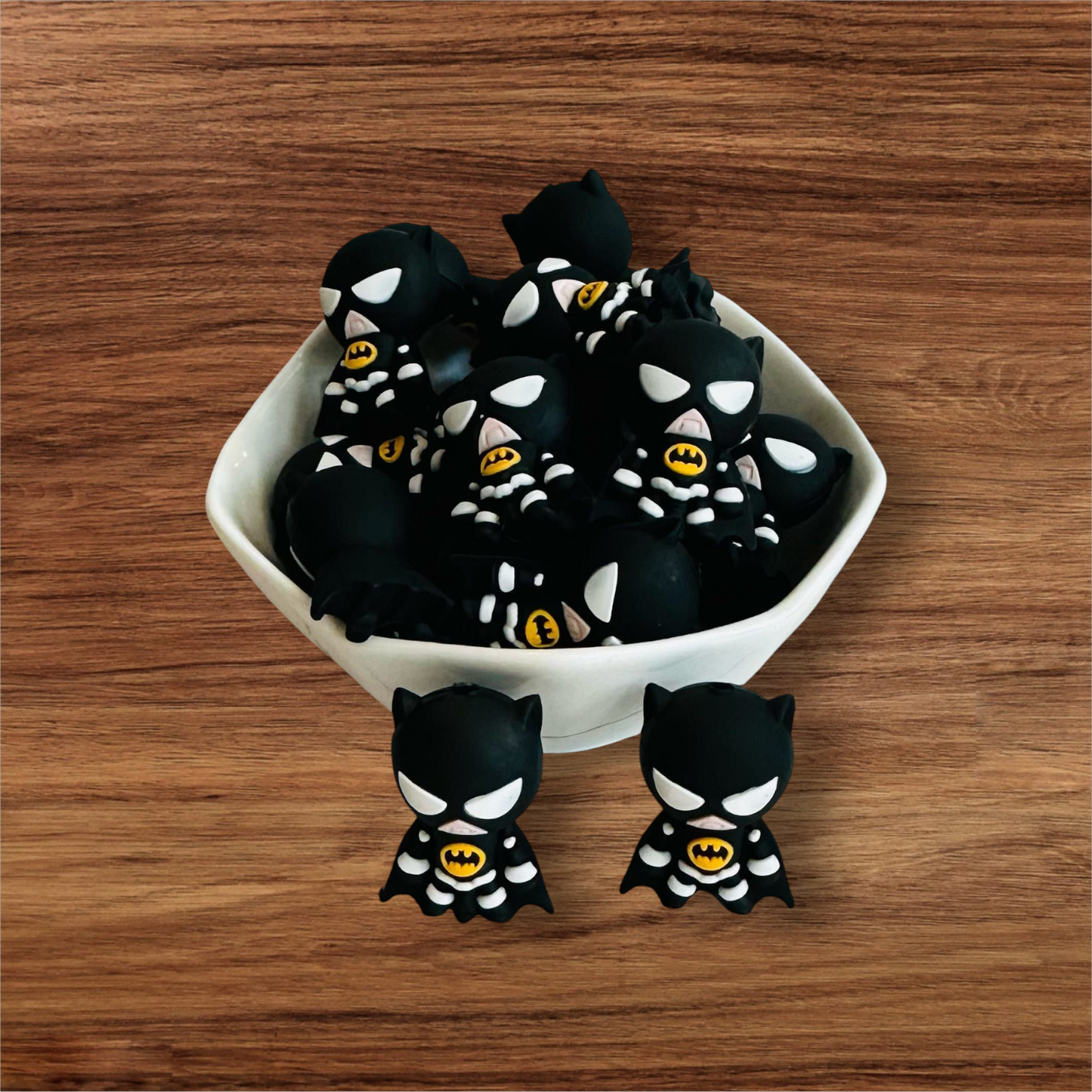 3D Crime Fighter Focal Bead