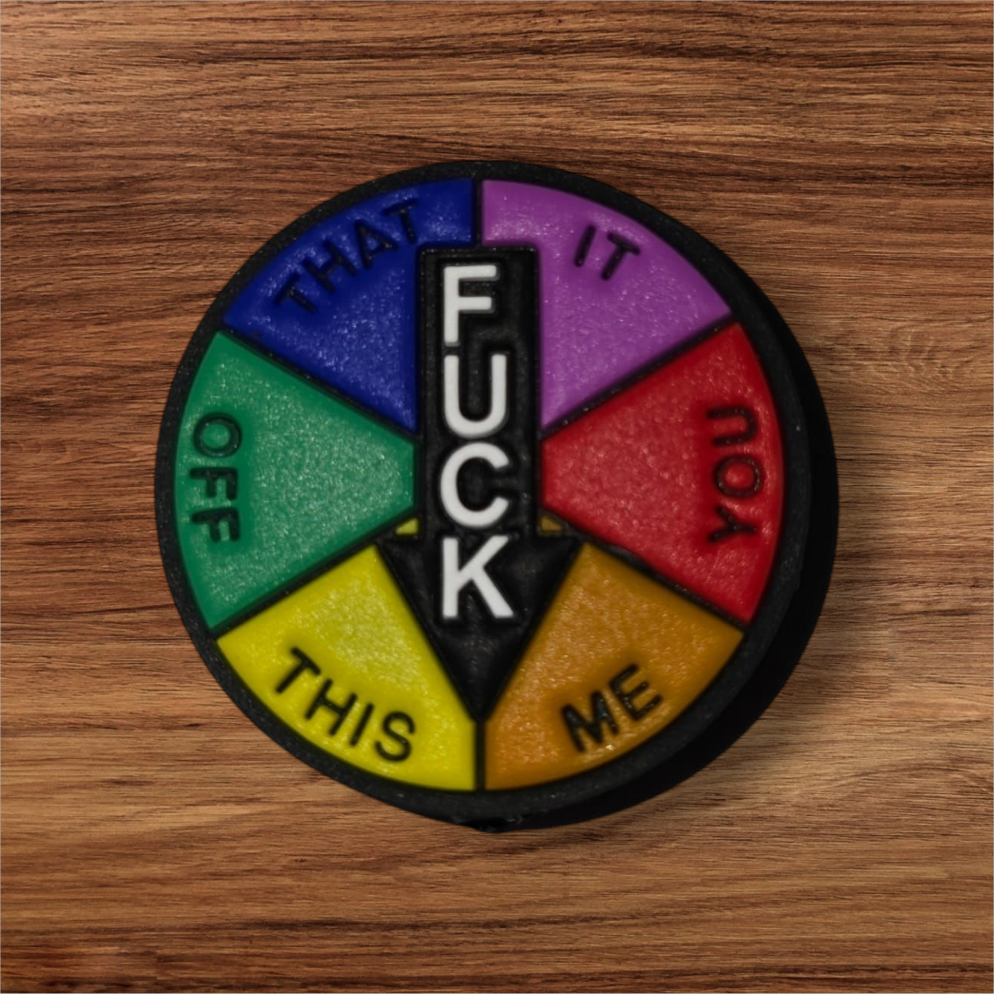 It This You Me Off Focal Bead