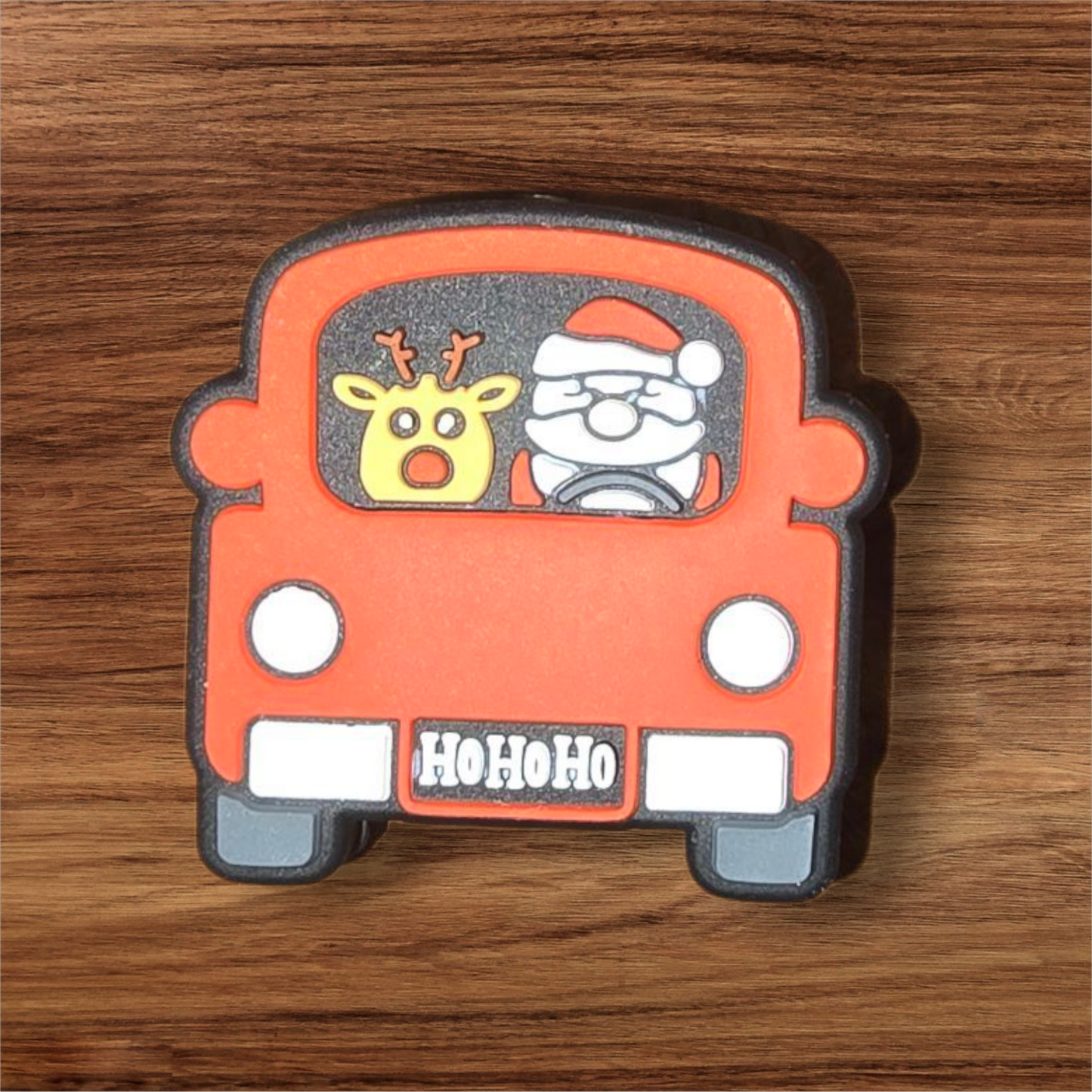 Let's Go Santa Focal Bead