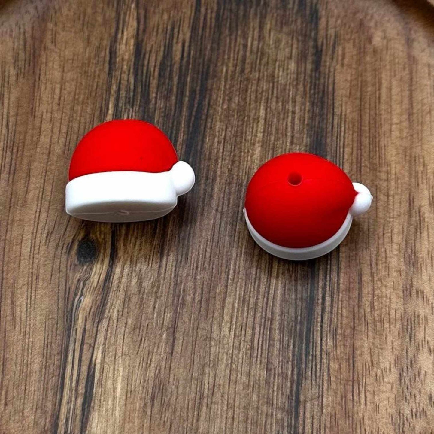 3D Santa Hat Focal Bead