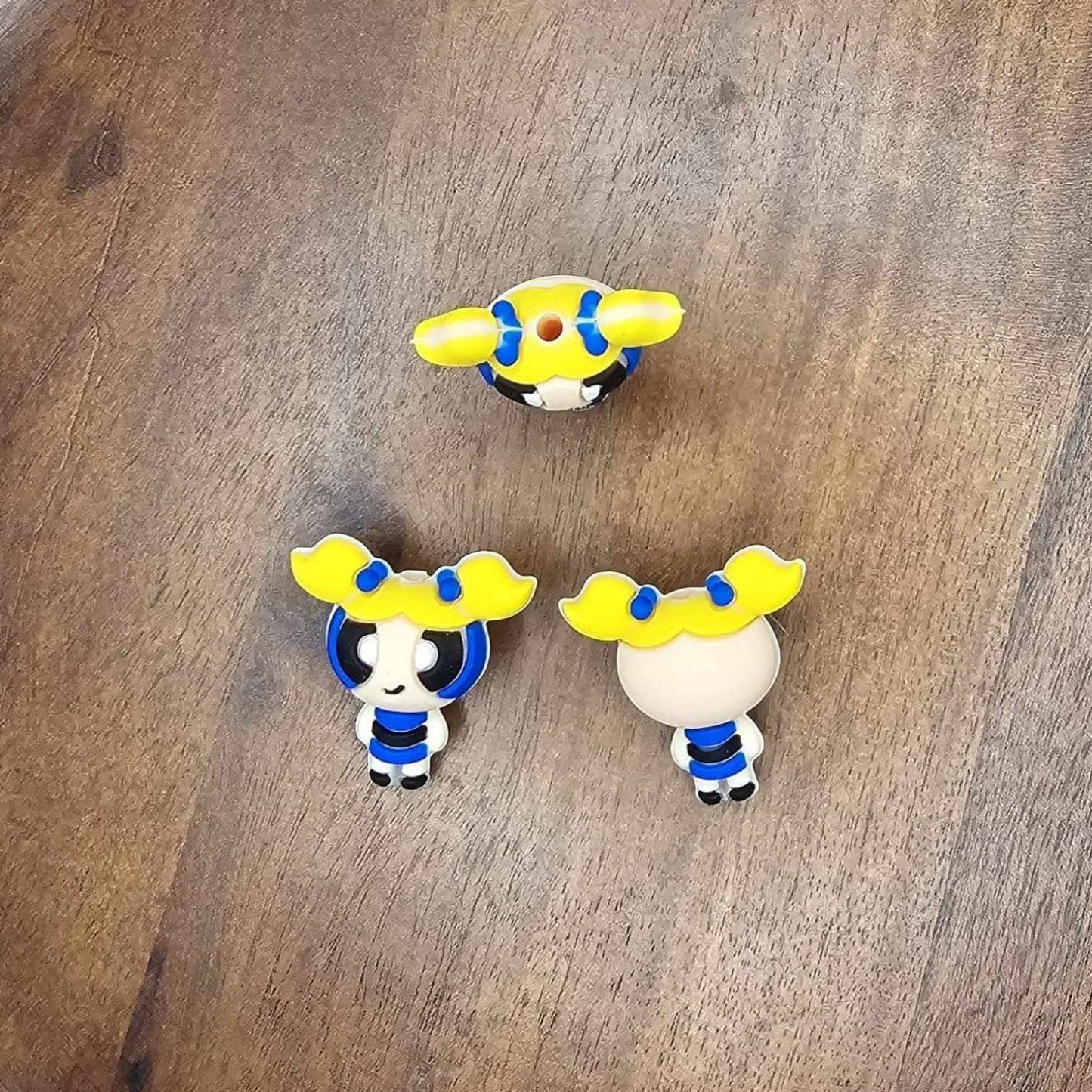 3D Powder Girl Focal Bead