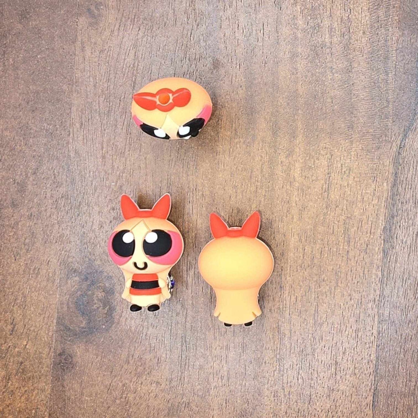 3D Powder Girl Focal Bead