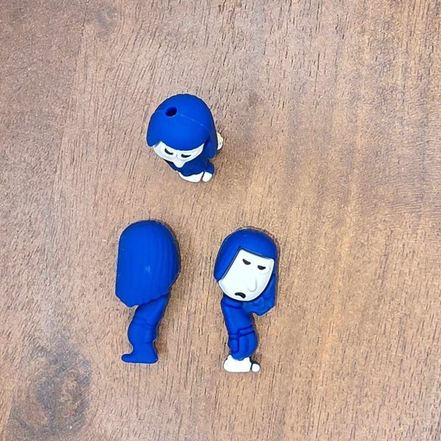 3D Bored Emotion Focal Bead