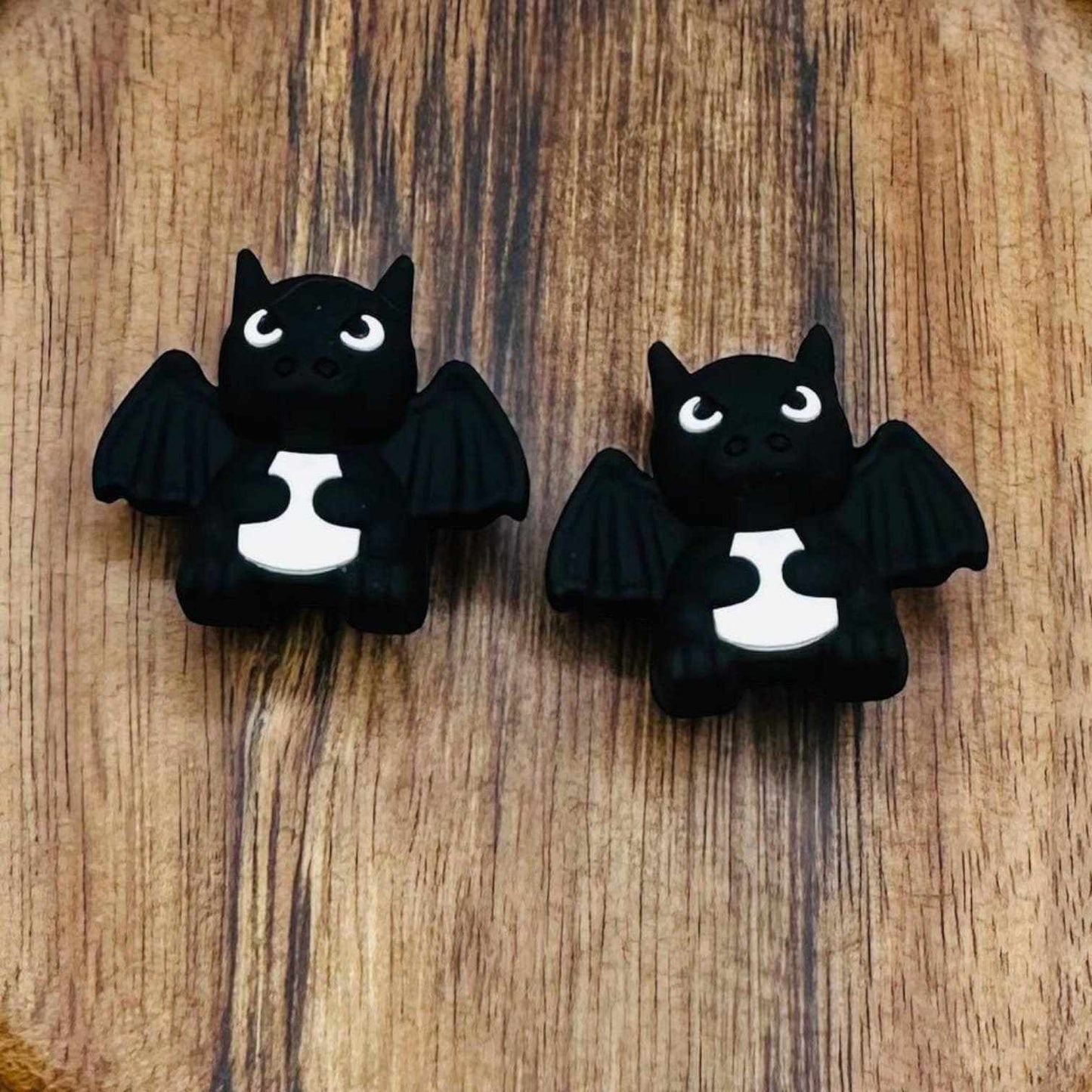 3D Black Dragon Focal Bead