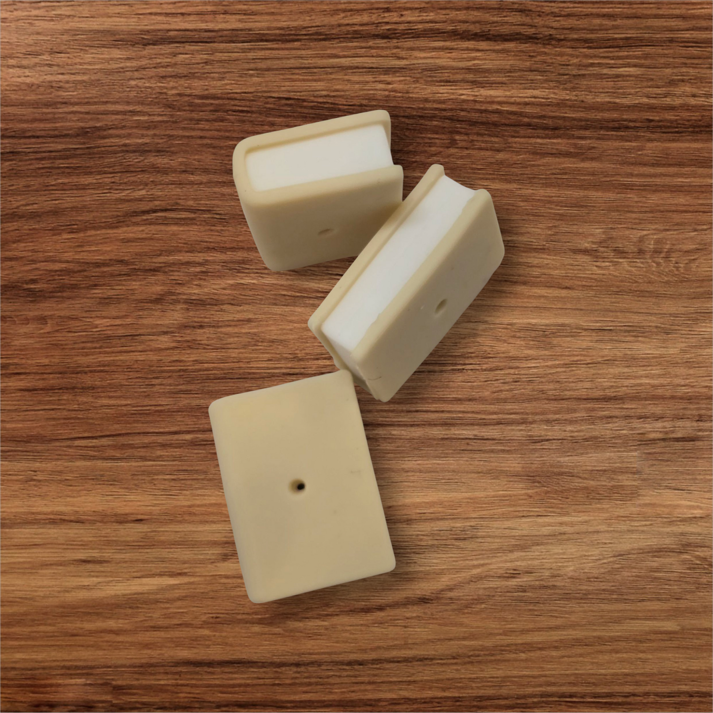 3D Tan Book Focal Bead