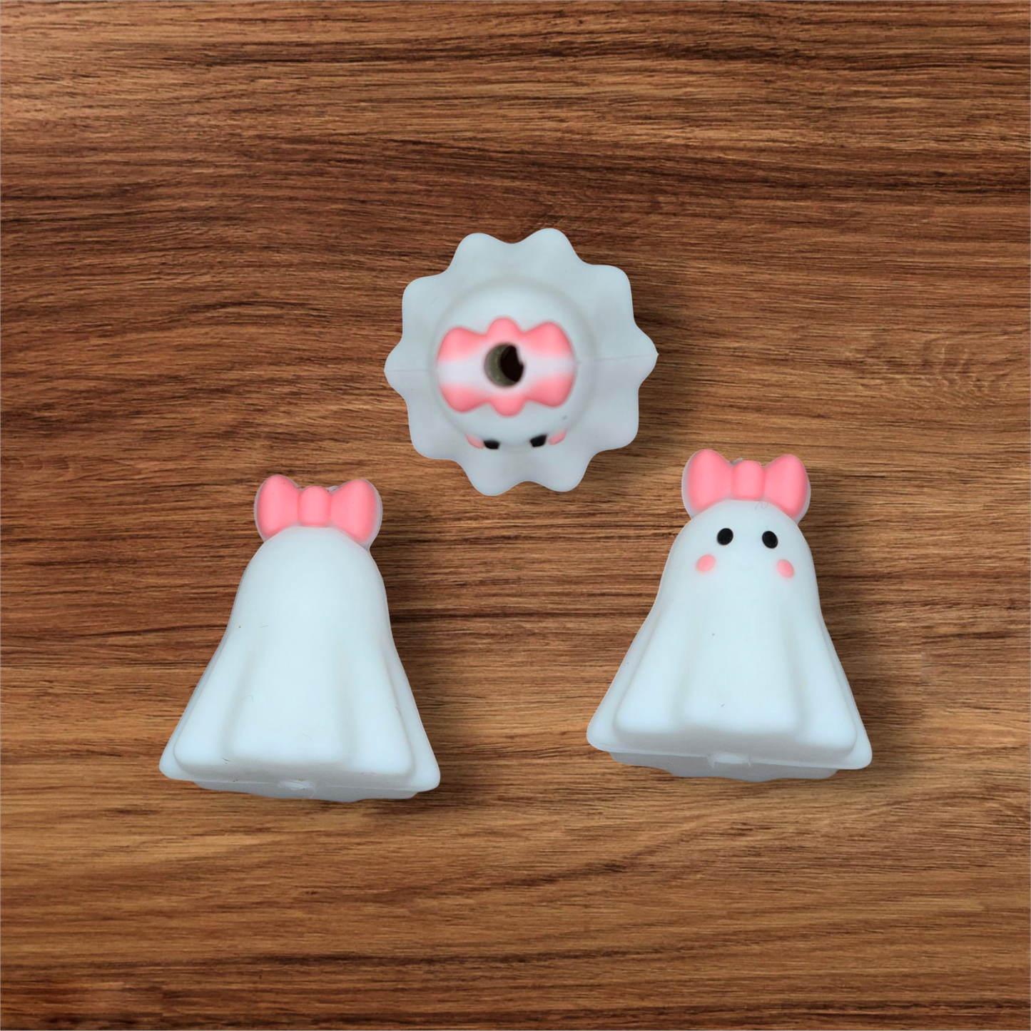 3D Ghost Girl Focal Bead
