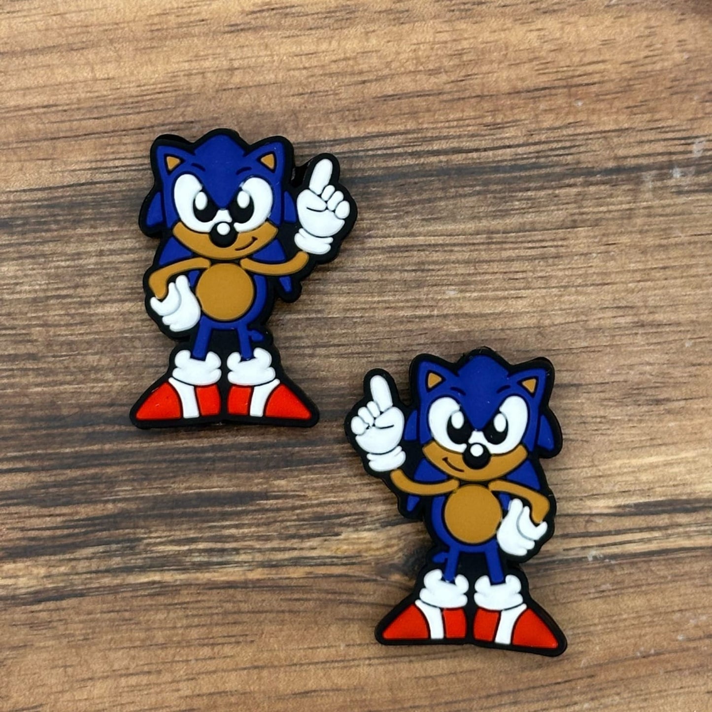 Blue Hedgehog Focal Bead