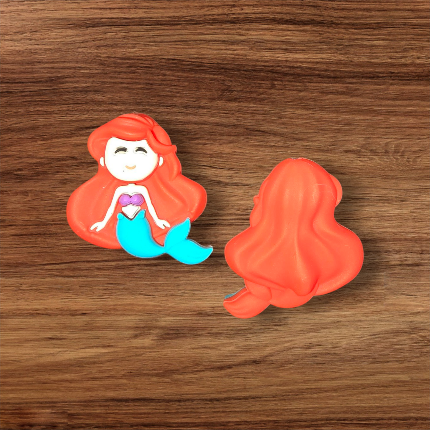 3D Mermaid Focal Bead