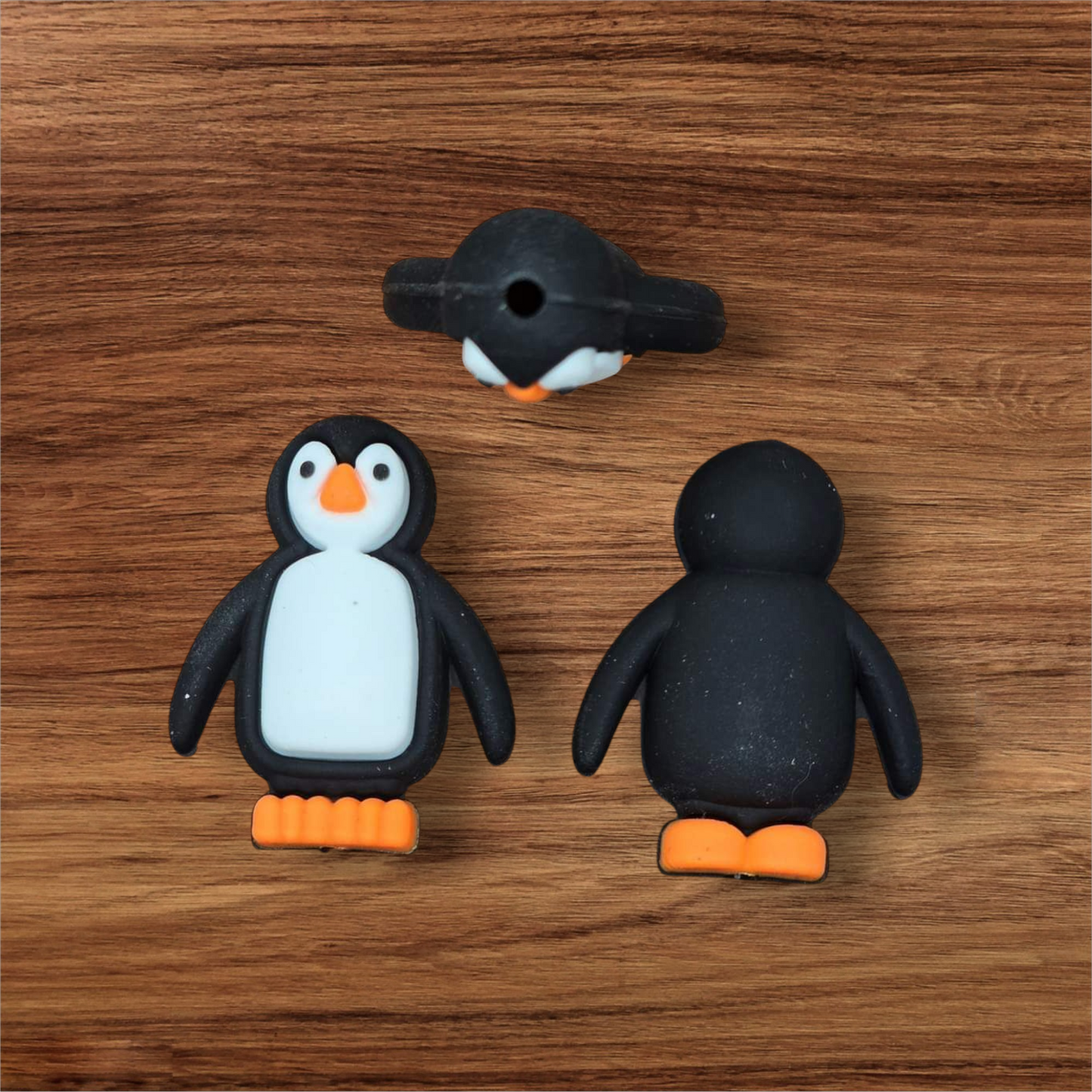 3D Penguin Focal Bead