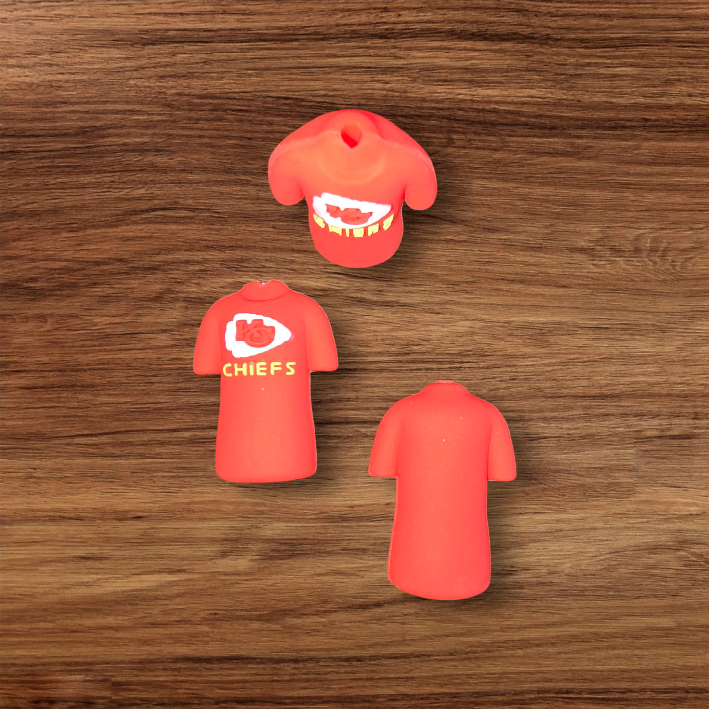 3D Team Shirt Focal Bead