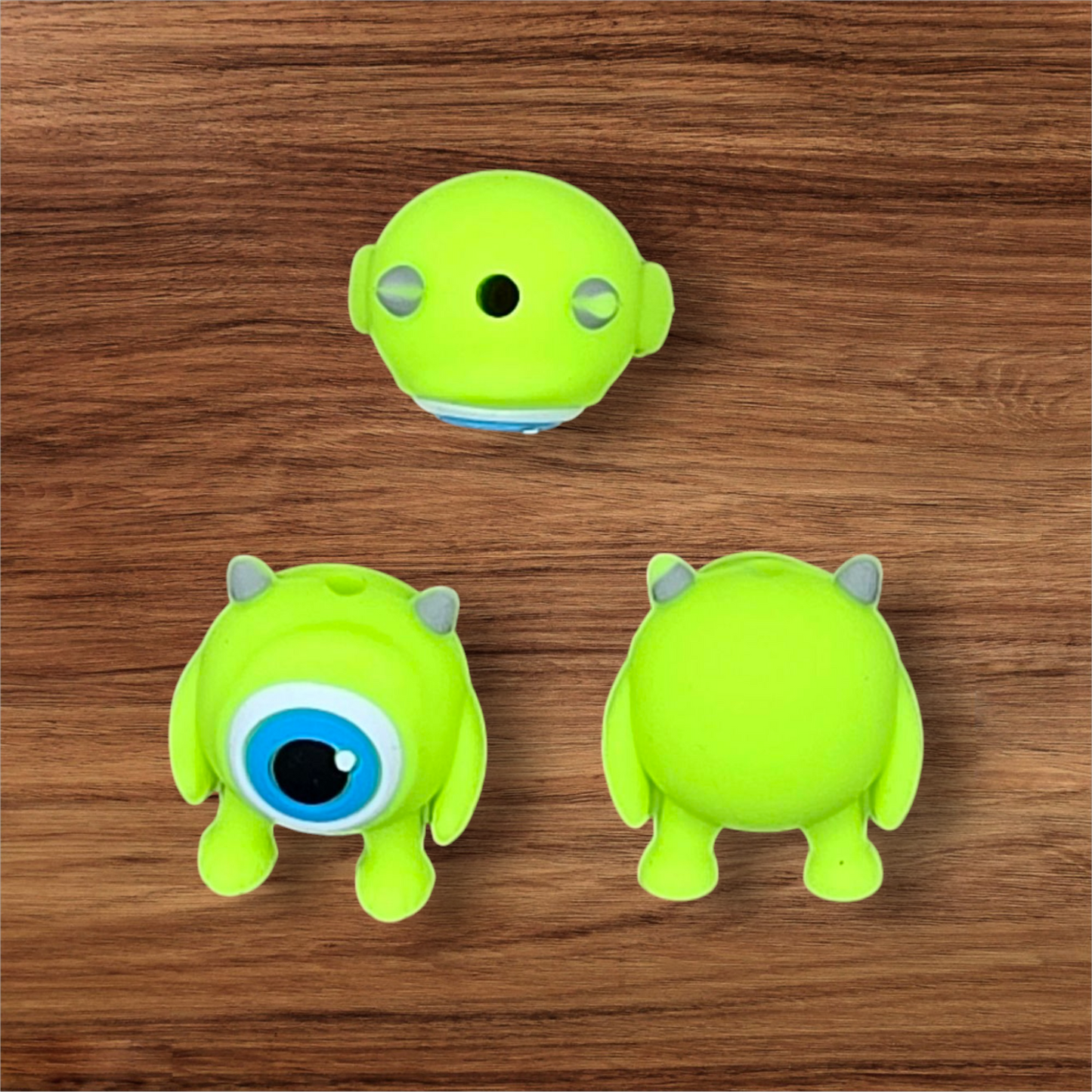 3D One Eye Monster Focal Bead