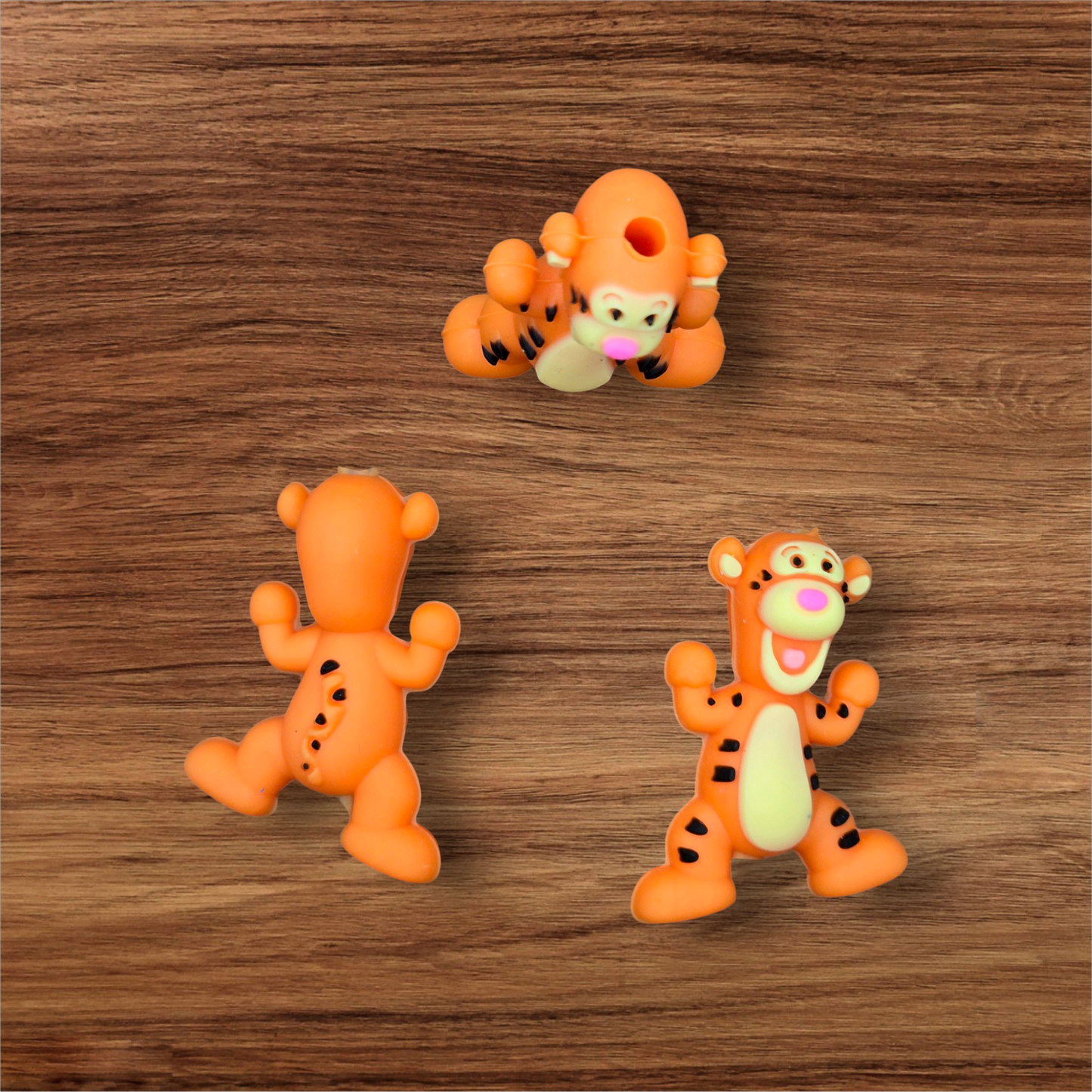 3D Tiger Friend Focal Bead