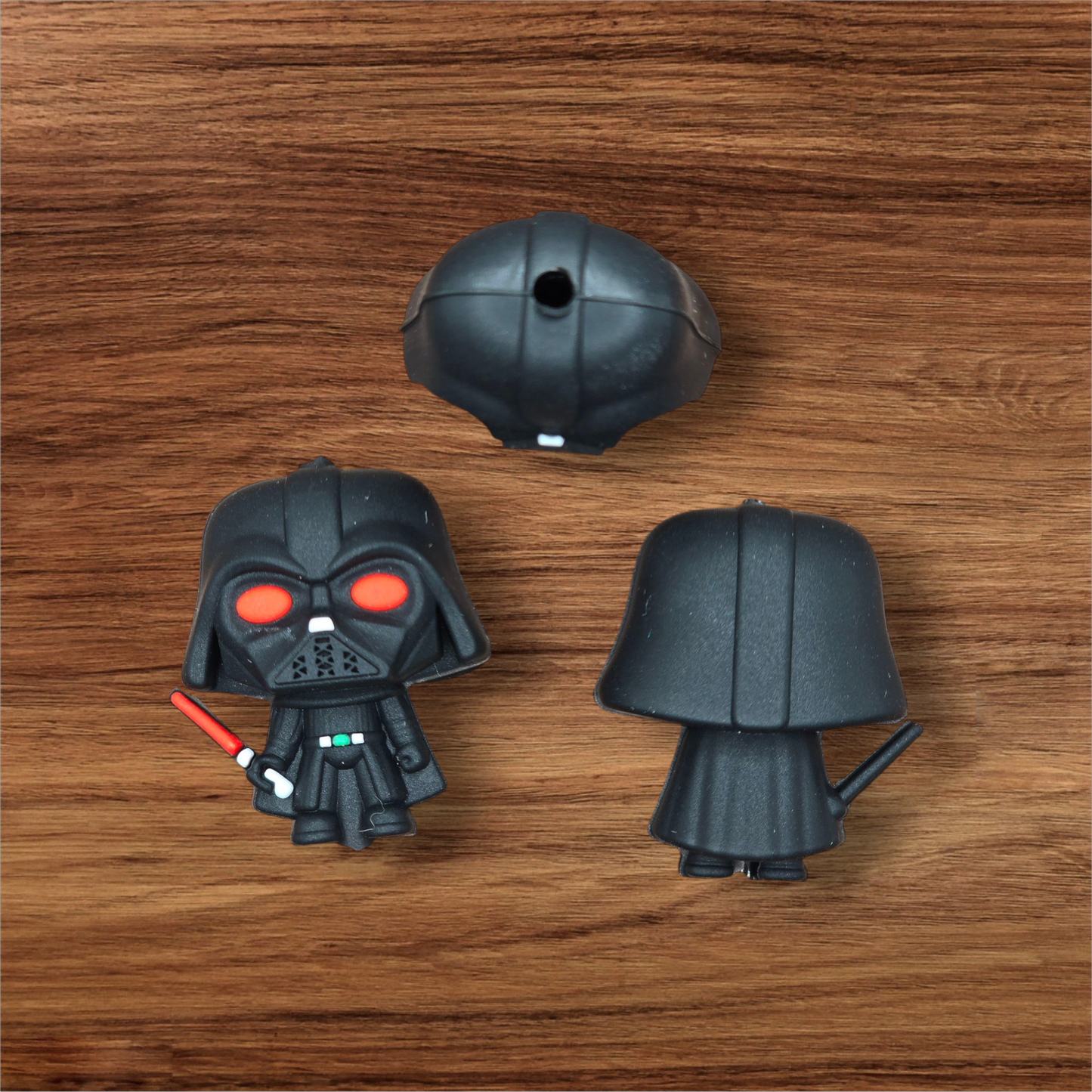 3D Dark Man Focal Bead