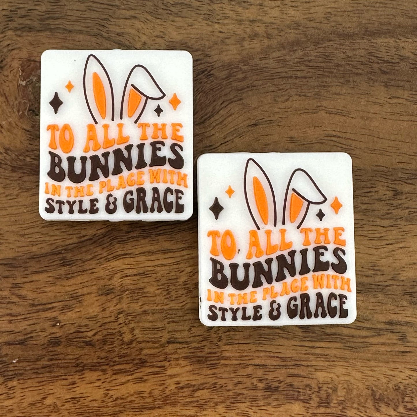 All The Bunnies With Style And Grace Focal Bead