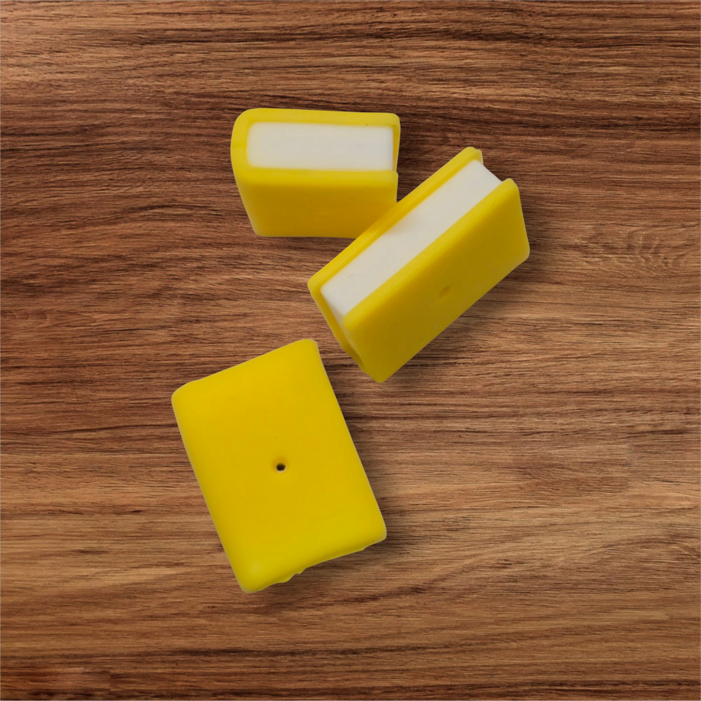 3D Yellow Book Focal Bead
