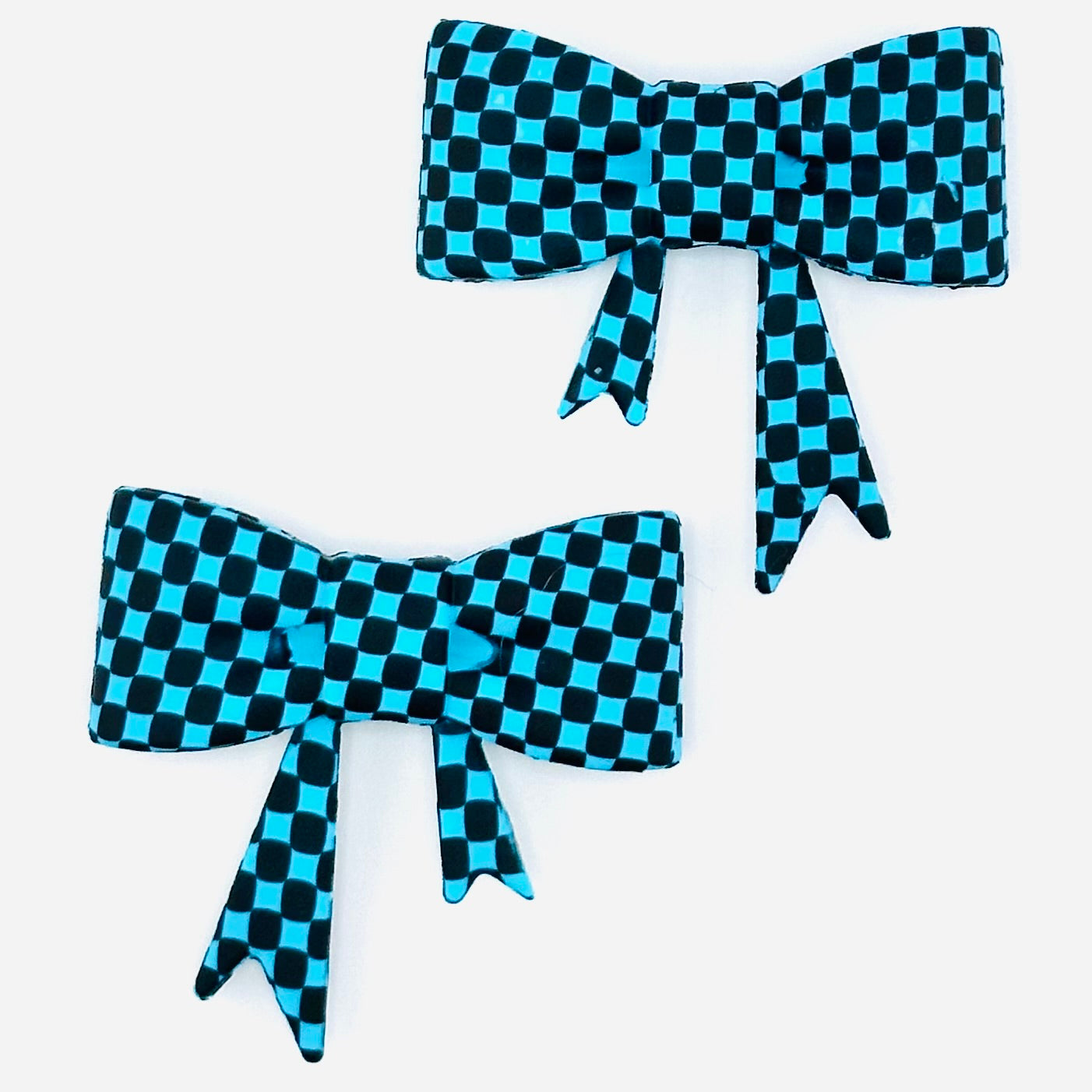 Large Silicone PRINTED Bows