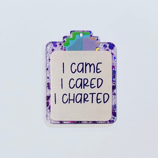 I Came I Charted Flatback