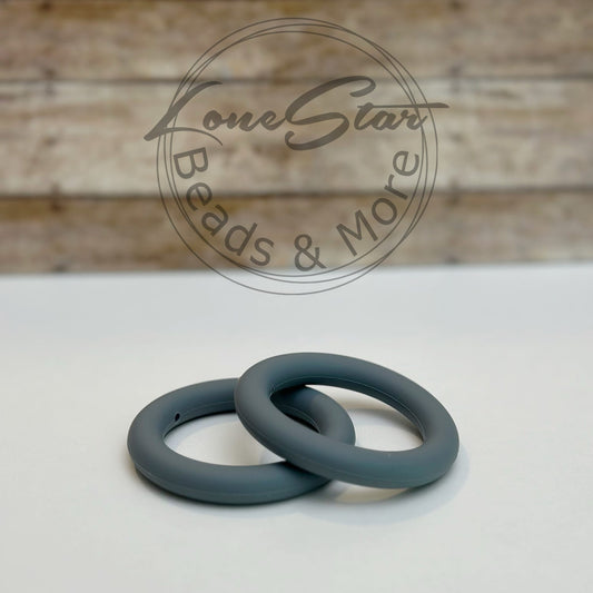 65mm Dark Gray Silicone Ring