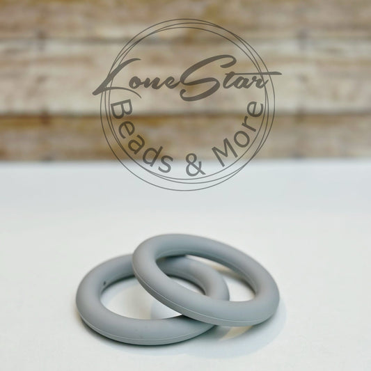 65mm Light Gray Silicone Ring