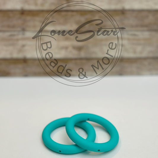 65mm Turquoise Silicone Ring