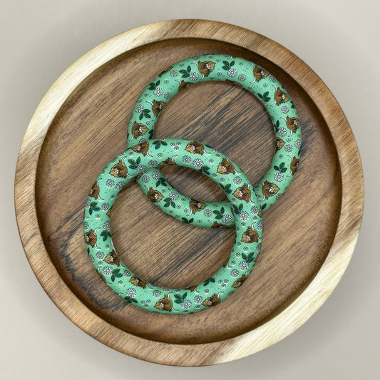 65mm Highland Cow Silicone Ring