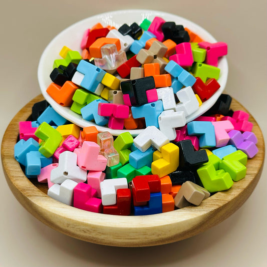 Acrylic Stacking Cube Bead *NOT FOR PENS*