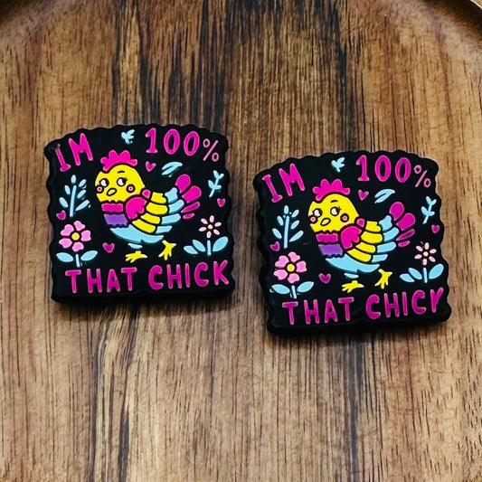 100% That Chick Focal Bead
