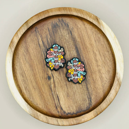 Not Perfect, Just Forgiven Focal Bead